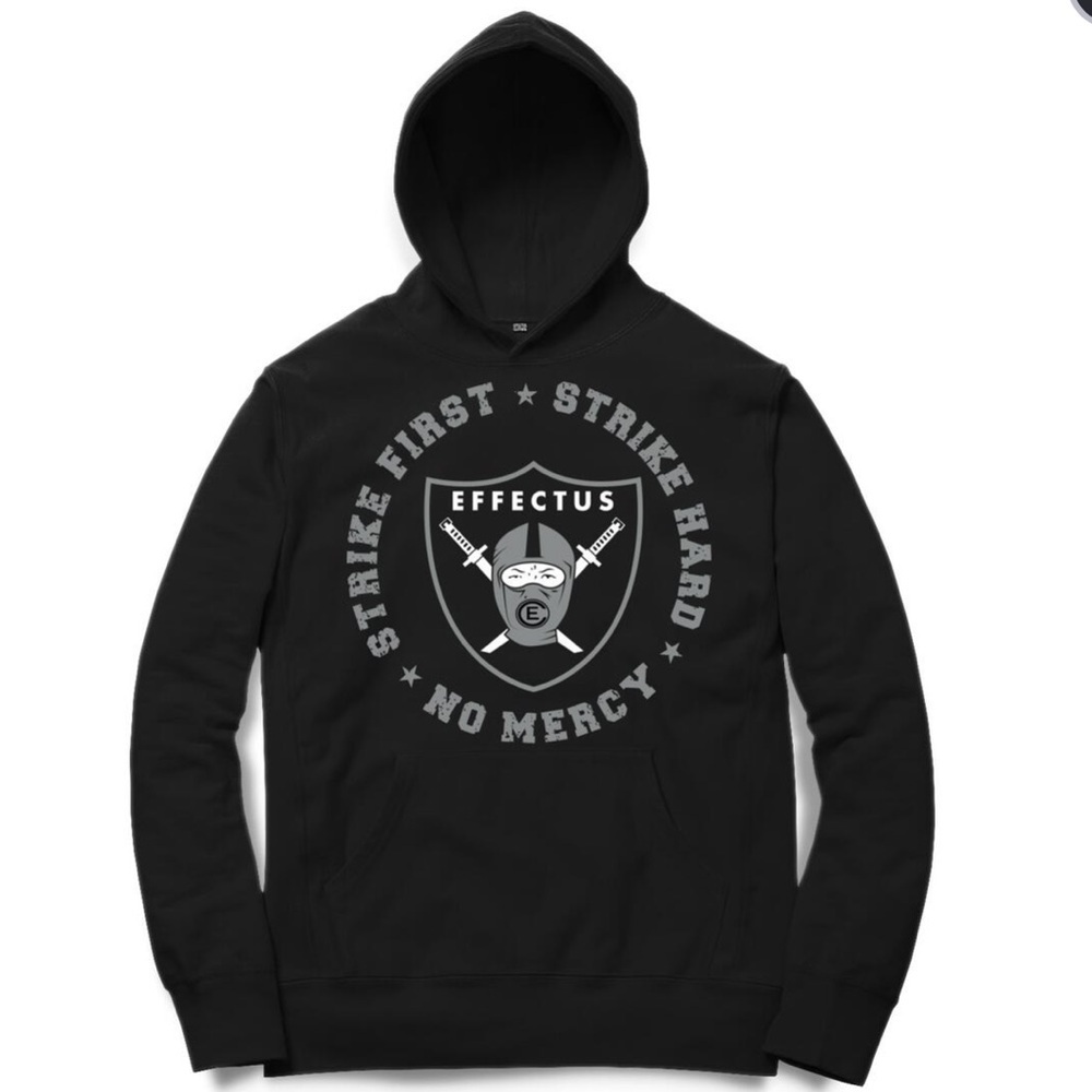 Mens Black Raiders Hoodies